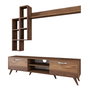 Hanah Home M16 - 262 Mueble de TV Nogal